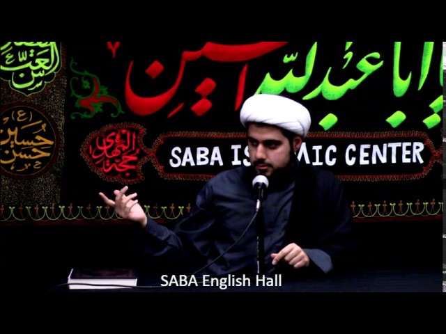 Shaykh Mehdi Rastani Saba Center Muharrum 10/29/2016 (First few minutes Urdu marsiya in backgroung) - English