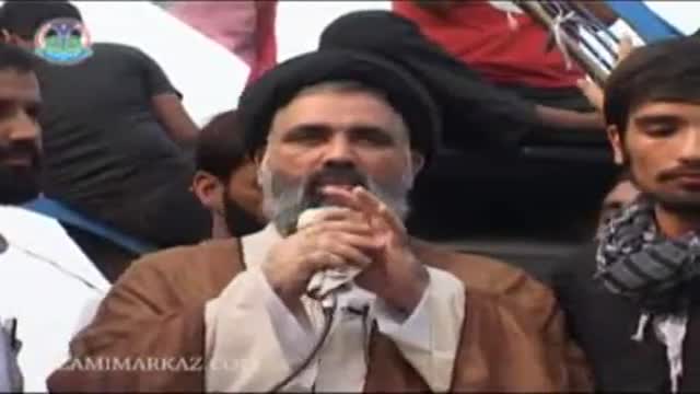 Speech By Ustad Syed Jawad Naqavi addressing the Al-Quds Rally 2012 - Urdu