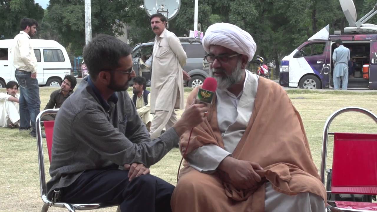 حجۃ الاسلام مولانا راجہ ناصر عباس جعفری کا انٹرویو | بھوک ہڑتالی کیمپ اسلام آباد | 2016 | Urdu