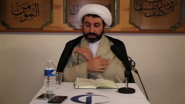 [Lecture 26/02] Islamic Theology - Sheikh Dr Shomali - 30/09/2015 - English