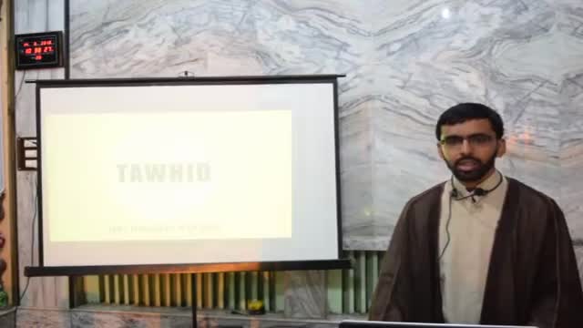 [Ramzan Lecture # 5/6]- Aqaid Course | Topic: Khuda Shinasi By Aga Kazim Bhojani - Urdu