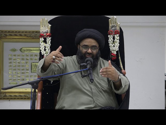 Majlis 7 | Topic: Hube Ilahi Aur Karbala | Maulana Kazim Abbas Naqvi Muharram 1442/2020 Urdu 