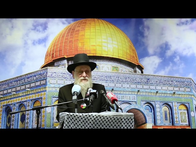 Rabbi Aron Cohen  - #FreePalestine: The Future of Jerusalem - English