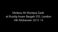 [06] Muharram 1435 - Azadari Imam (A.S) Nusrate Imam tak - H.I Ali Murtaza Zaidi - UK London - Urdu