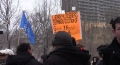 Windsor Canada - Protest to Support Libyan and other Oppressed People - Feb 26 2011 - English - Arabic