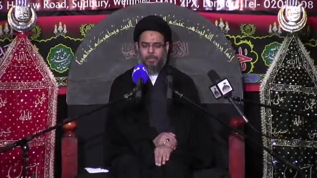 9th Majlis Muharram 1438/2016 Yad-E-Imam Hussain As Ayatullah Syed Aqeel Al Gharavi at Babul Murad Centre London-Urdu