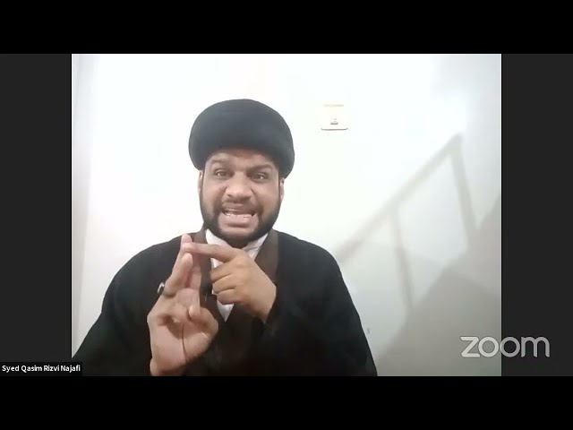 Live Online ZOOM Dars | Topic: Ashaab of Imam-e-Zamana A.S.| Maulana Qasim Rizvi | Urdu