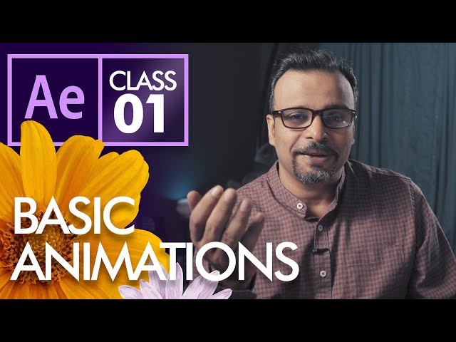 Basic Animations in After Effects Class 1 - Urdu Hindi