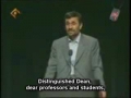 Ahmadinejad at Columbia University - Farsi Sub English