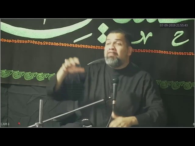 [8th Night] Topic: Less is more in a culture of Extravagant spending Br. Syed Asad Jafri |Muharram 1441/2019 English