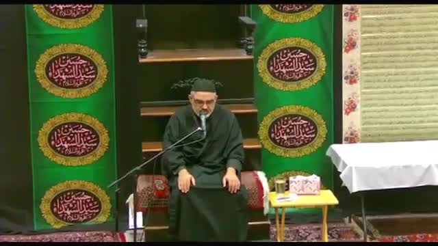 [08] Muharram 1438/2016: Maulana Ali Murtuza Zaidi Saba Centre USA - Urdu
