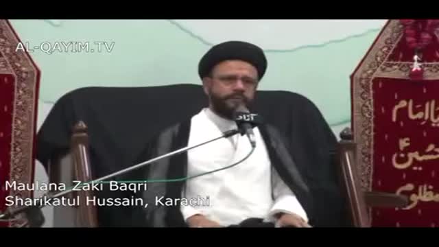 [04] Muharram 1436 - Islamophobia - Maulana Zaki Baqri - Urdu