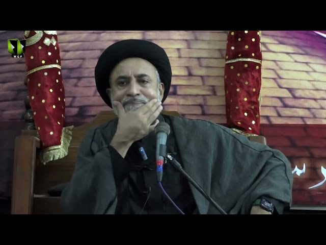 [Ashra e Majalis 3 - 1445] H.I Hafiz Syed Haider Naqvi | Imambargah Wahdat ul Muslimeen | Gulistan e Johar Karachi | 22 July 2023 | Urdu