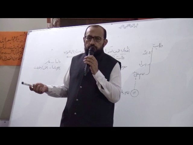 [ Lecture - 06 ] Topic: Imam ki Marifat or Help | H.I Syed Sadiq Raza Taqvi - Urdu