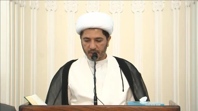 البث المباشر لحديث الجمعة لسماحة الشيخ علي سلمان مسجد الصادق - Arabic