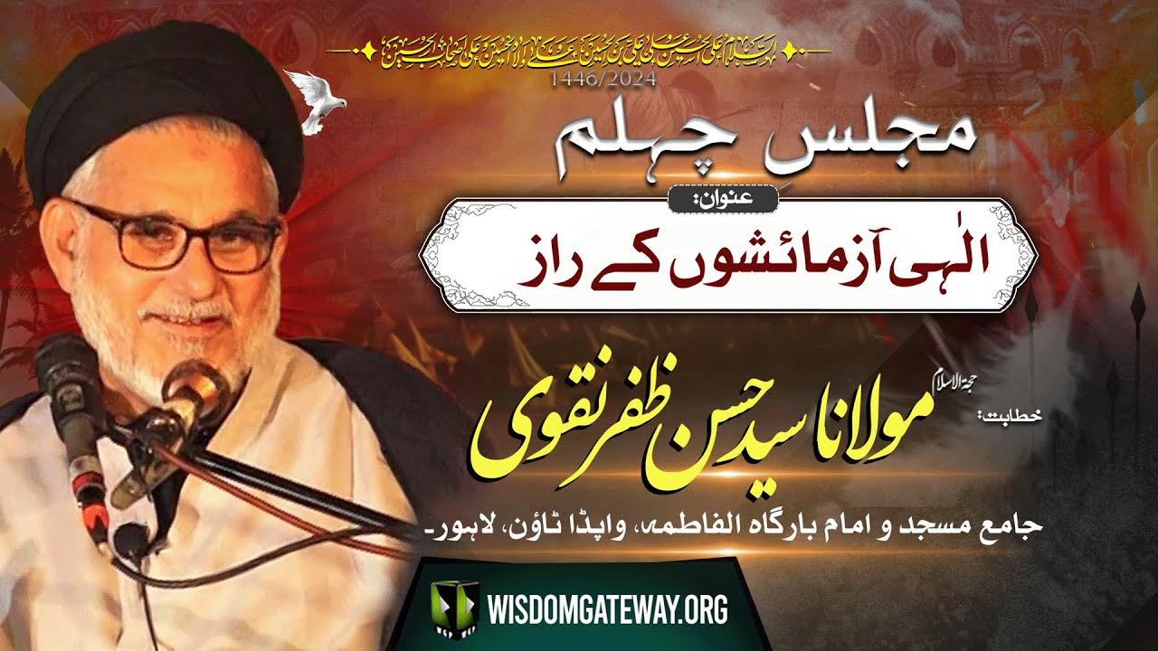 [Majlis e Shab e Arbaeen] H.I Syed Hassan Zafar Naqvi | Wapda Town, Lahore - Safar 1446/2024 | Urdu