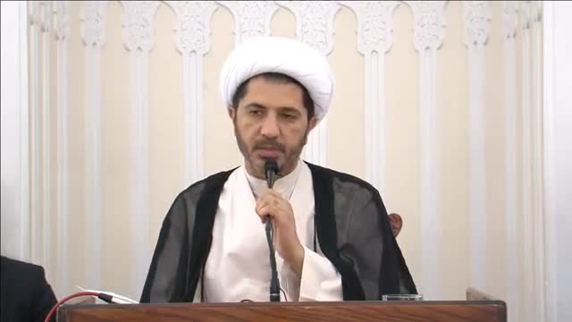 حديث الجمعة لسماحة الشيخ علي سلمان مسجد الصادق - 12 ديسمبر 2014 - Arabic