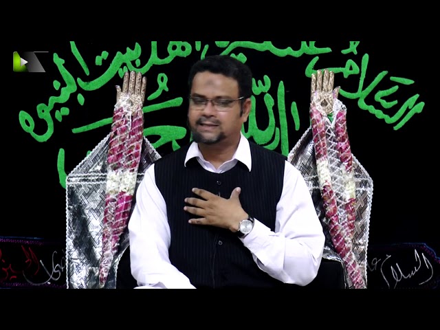 [07] Topic: Imam Ali (as) Mazloom Tareekh | Dr. Zahid Ali Zahidi | Muharram 1441/2019 - Urdu