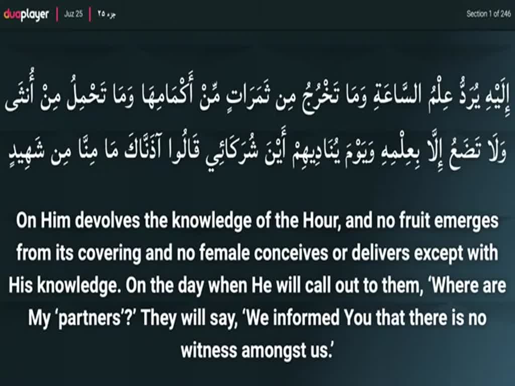 Day 25 - Quran Recitation - Shaykh Hamza Sodagar [Arabic]