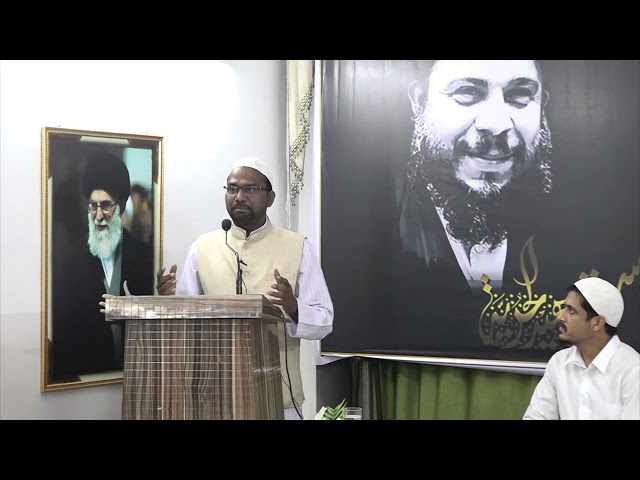[Seminar] Shaheed-e-Khamis (r) | 8th April 2018 | Moulana Mohammed Abbas Masood - Urdu