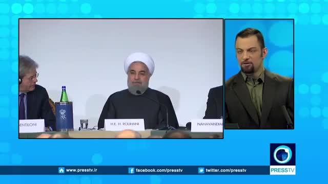 [26 Jan 2016] Iran Pres. Rouhani addresses Iran-Italy business forum in Rome - English