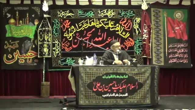 [02] Muharram 1436 - Hussaini Sakhawat or Asr-e Hazir ke Musalman - Mulana Ali Murtaza Zaidi - Singapore - Urdu