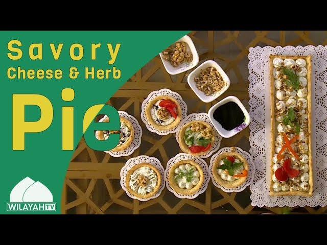 Cooking Recipe - Savory Cheese & Herb Pie - English