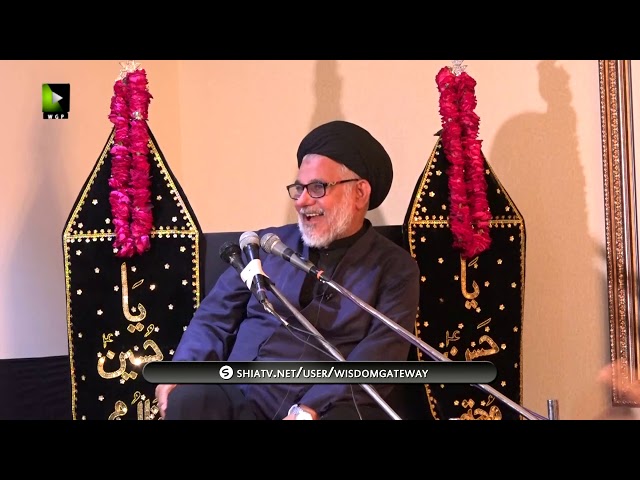 [Majlis] Topic: Taboot e Sakina ka Qissa | H.I Hasan Zafar Naqvi | Safar 1441 - Urdu