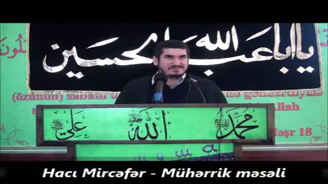 Hacı Mircəfər - Mühərrik məsəli - Azeri