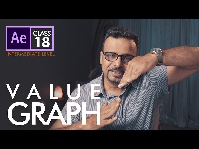 Value Graph in Adobe After Effects Class 18 - اردو / हिंदी