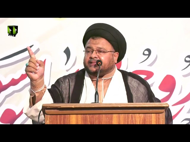 [Speech] 33rd Markazi Barsi Imam Khomeini | H.I Nazir Taqvi | Bhojani Hall | Karachi | Urdu