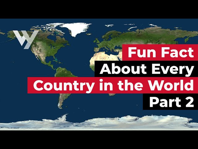 Fun Fact About Every Country in the World - Part 2 - Eng