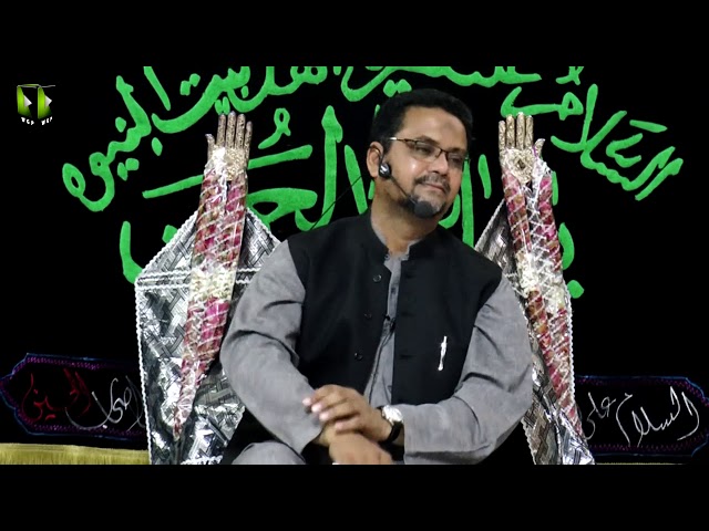 [08] Topic: Imam Ali (as) Mazloom Tareekh | Dr. Zahid Ali Zahidi | Muharram 1441/2019 - Urdu