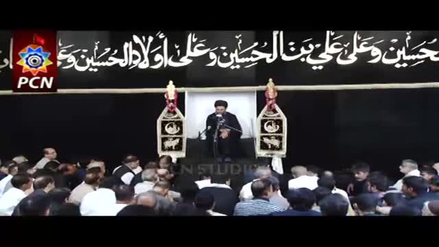 [07] Muharram 1436-2014 - Mulak E Khuda Aur Emaan E Hussain A.S - Maulana Aqeel Gharvi - Urdu