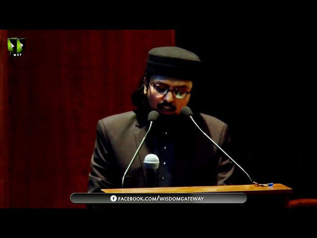 [Youm-e-Hussain as] Speech: Janab Umair Mehmood | NED University | 1439/2017 - Urdu
