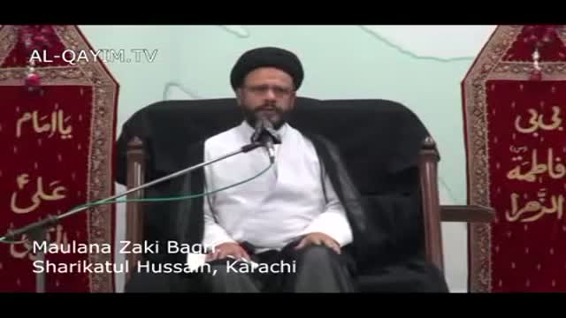 [06] Muharram 1436 - Islamophobia - Maulana Zaki Baqri - Urdu