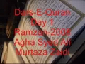 28th Sept- Ramzan 2008 Dars E Quran Day 1st by Agha Ali Murtaza Zaidi - Urdu