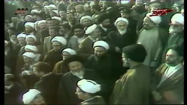 Return of Imam Khomeini to Iran on Feb 1, 1979 - Farsi