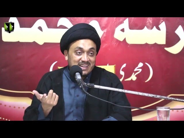 [Dars 7] Mah-e-Ramzaan 1443 | H.I Raza Mehdi | Topic: Hazrat Nooh a.s | Muhammadi Dera | Karachi | Urdu