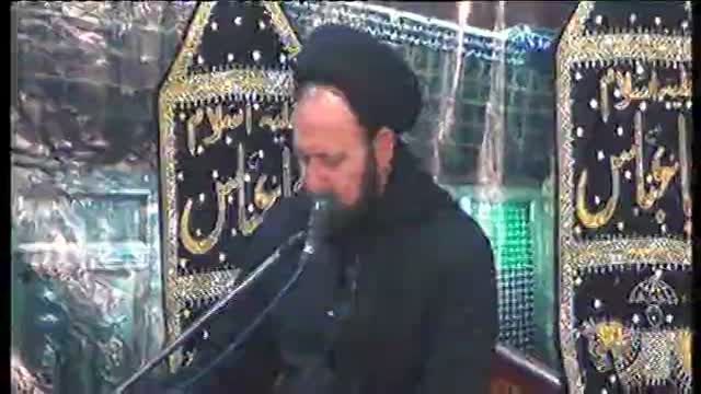 6th Majlis Moharram 1436 Hijari 2014 By Allama Syed Ali Hussain Madani at Jamia Al-Sadiq as G-9/2 Islamabad - Urdu  