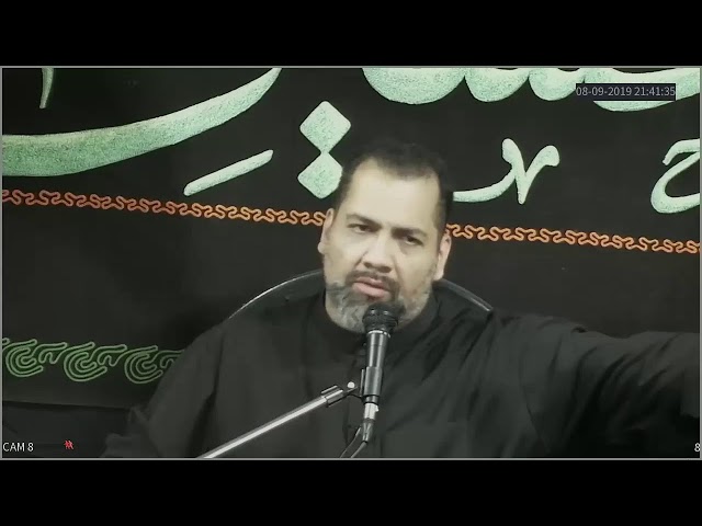 [9th Night] Topic:Less is more in a culture of Extravagant spending Br. Syed Asad Jafri |Muharram 1441/2019 English