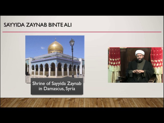 Death of Sayyida Zainab (A): Muslim Modesty - English