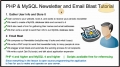 6 Mass Email Website Newsletter Bulk Batch Send Tutorial PHP MySQL - English