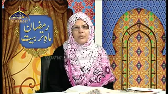 [06] Ramzan Mah e Tarbiyyat with Aslam Hashim & Farah Kazmi - Ramazan 1436/2015 - Urdu