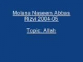 Molana Naseem Abbas Rizvi Allah 2004 05