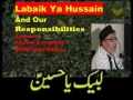 Labbaik Ya Hussain Speech by Khateeb E Ahlubait Qibla Ijmal Naqvi - Urdu