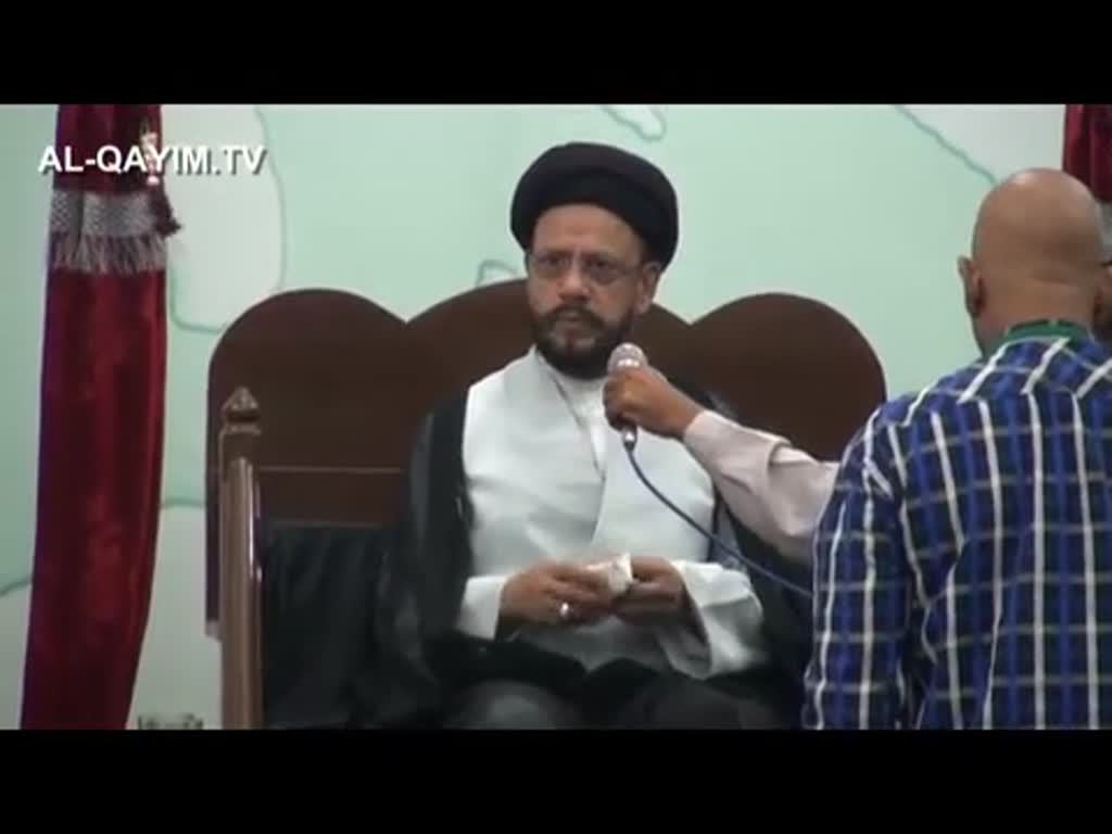 4th Majlis Muharram 1439/2017 Topic توحیدِ مولا علیؑ Allama Zaki Baqri at Sharika Tul Hussain - Urdu