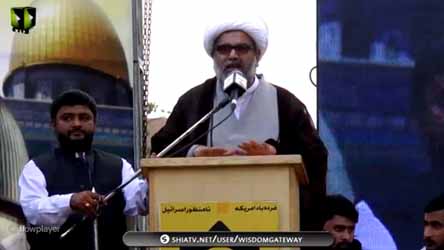 [Markazi Youm Al-QUDS Rally 2017]  Speech: H.I Raja Nasir Abbas | Karachi - Urdu