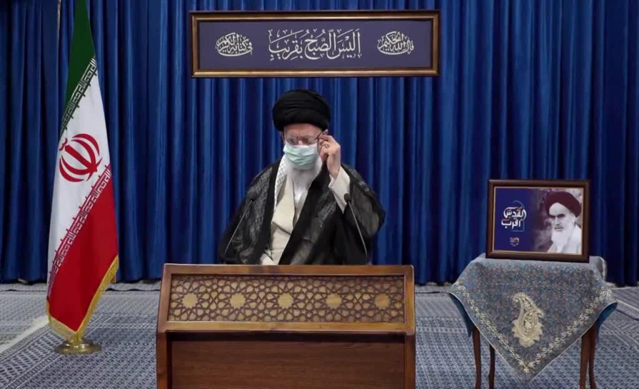 [Al Quds 2021] سخنرانی تلویزیونی رهبر انقلاب به مناسبت روز جهانی قدس 1442 - Farsi